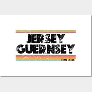 Jersey & Guernsey United Kingdom Posters and Art